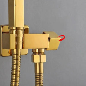 Ducha Higiênica para Banheiro Dourada - Sofisticação e Funcionalidade - Morada Serena