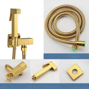 Ducha Higiênica para Banheiro Dourada - Sofisticação e Funcionalidade - Morada Serena