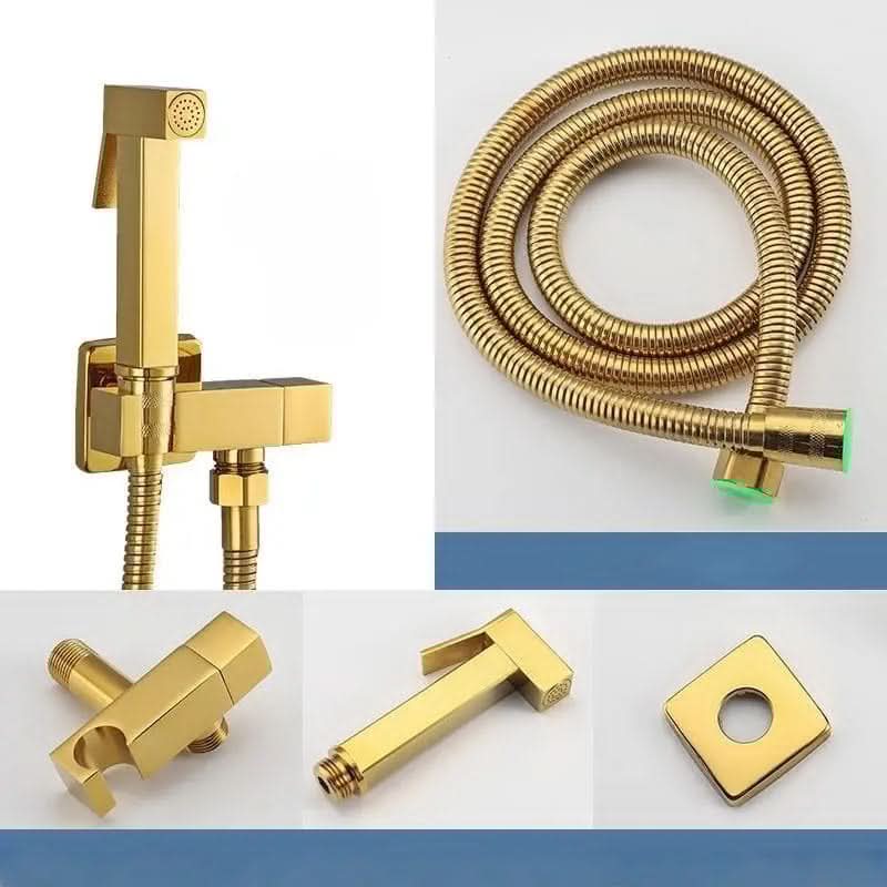 Ducha Higiênica para Banheiro Dourada - Sofisticação e Funcionalidade - Morada Serena