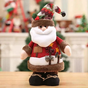 Boneco Papai Noel e Elfos para Decoração de Natal - Torne Seu Natal Mais Especial - Morada Serena