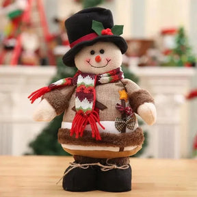 Boneco Papai Noel e Elfos para Decoração de Natal - Torne Seu Natal Mais Especial - Morada Serena