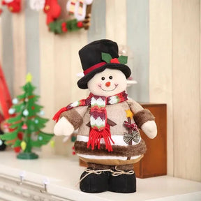 Boneco Papai Noel e Elfos para Decoração de Natal - Torne Seu Natal Mais Especial - Morada Serena