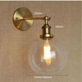 Arandela De Parede Colonial Vintage Americana - Morada Serena