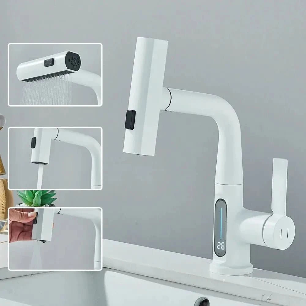 Torneira Gourmet Digital Com Sensor De Temperatura - Morada Serena