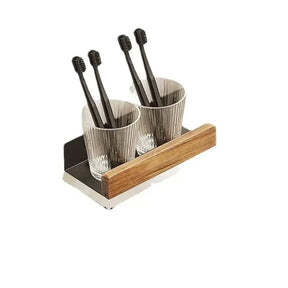 Prateleira Para Banheiro Madeira Maciça Punch - Free - Morada Serena