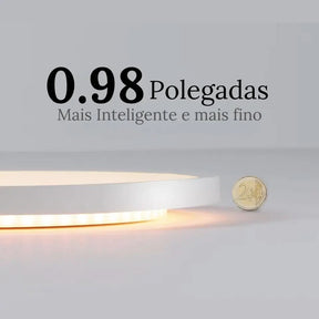 Luminária de Teto Plafon LED Redondo Inteligente - Compatível com Alexa e Google Home - Morada Serena