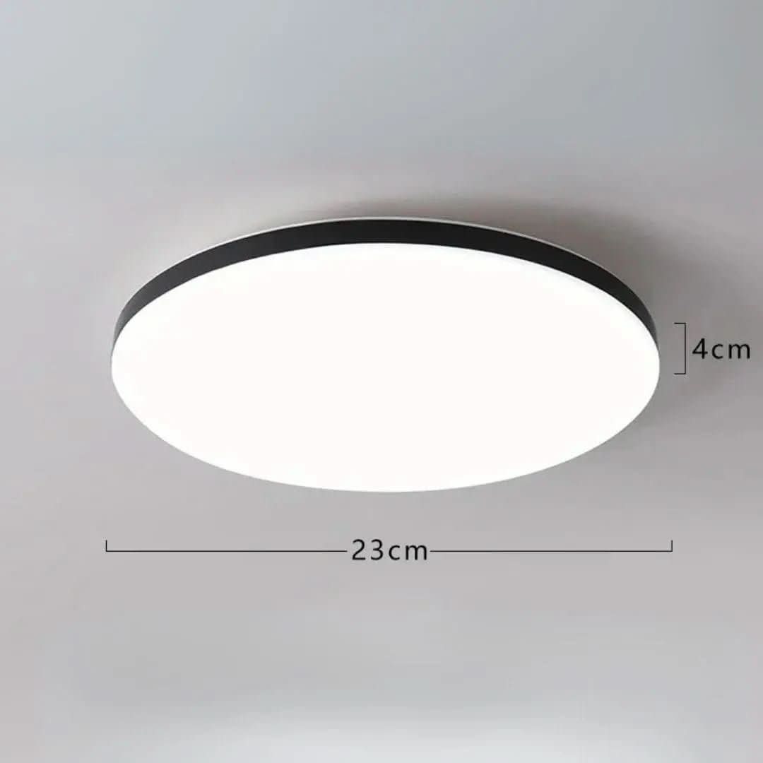 Plafon LED Redondo Sobrepor e Embutir Orion - Iluminação Moderna e Eficiente - Morada Serena