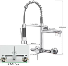 Torneira para Cozinha Misturador Modelo Pull Out - Praticidade e Estilo para Sua Cozinha - Morada Serena