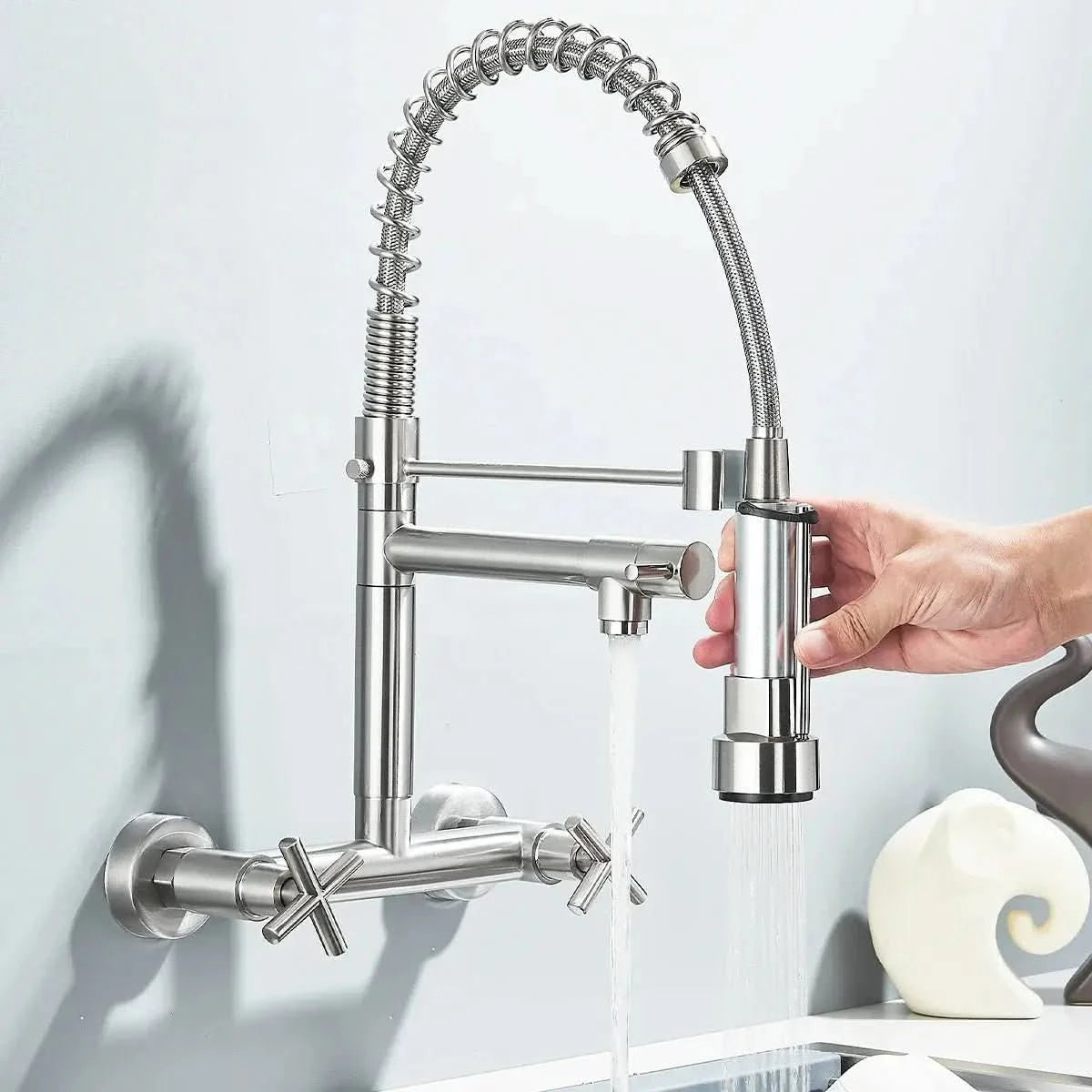 Torneira de Parede para Cozinha Gourmet Modelo Aura - Morada Serena