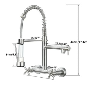 Torneira de Parede para Cozinha Gourmet Modelo Aura - Morada Serena