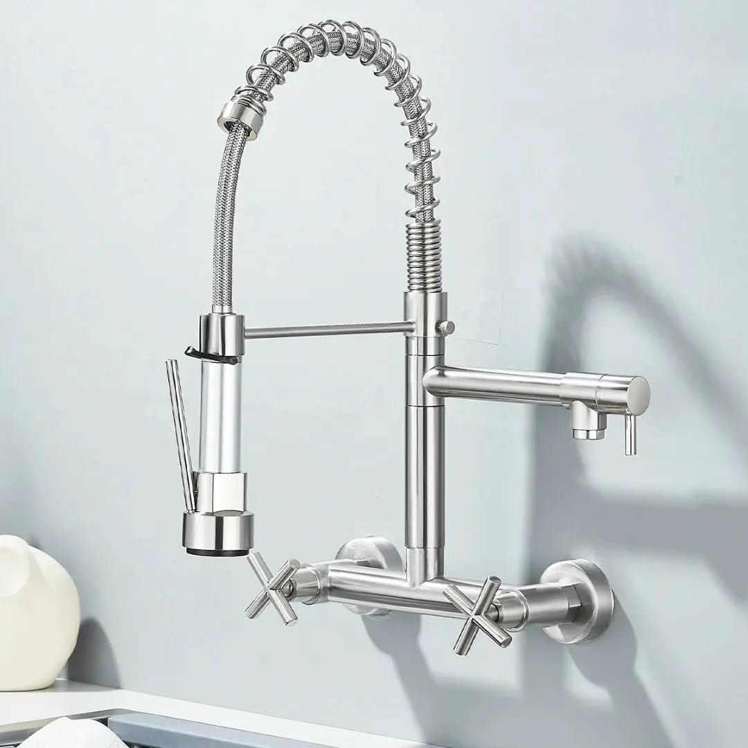 Torneira de Parede para Cozinha Gourmet Modelo Aura - Morada Serena