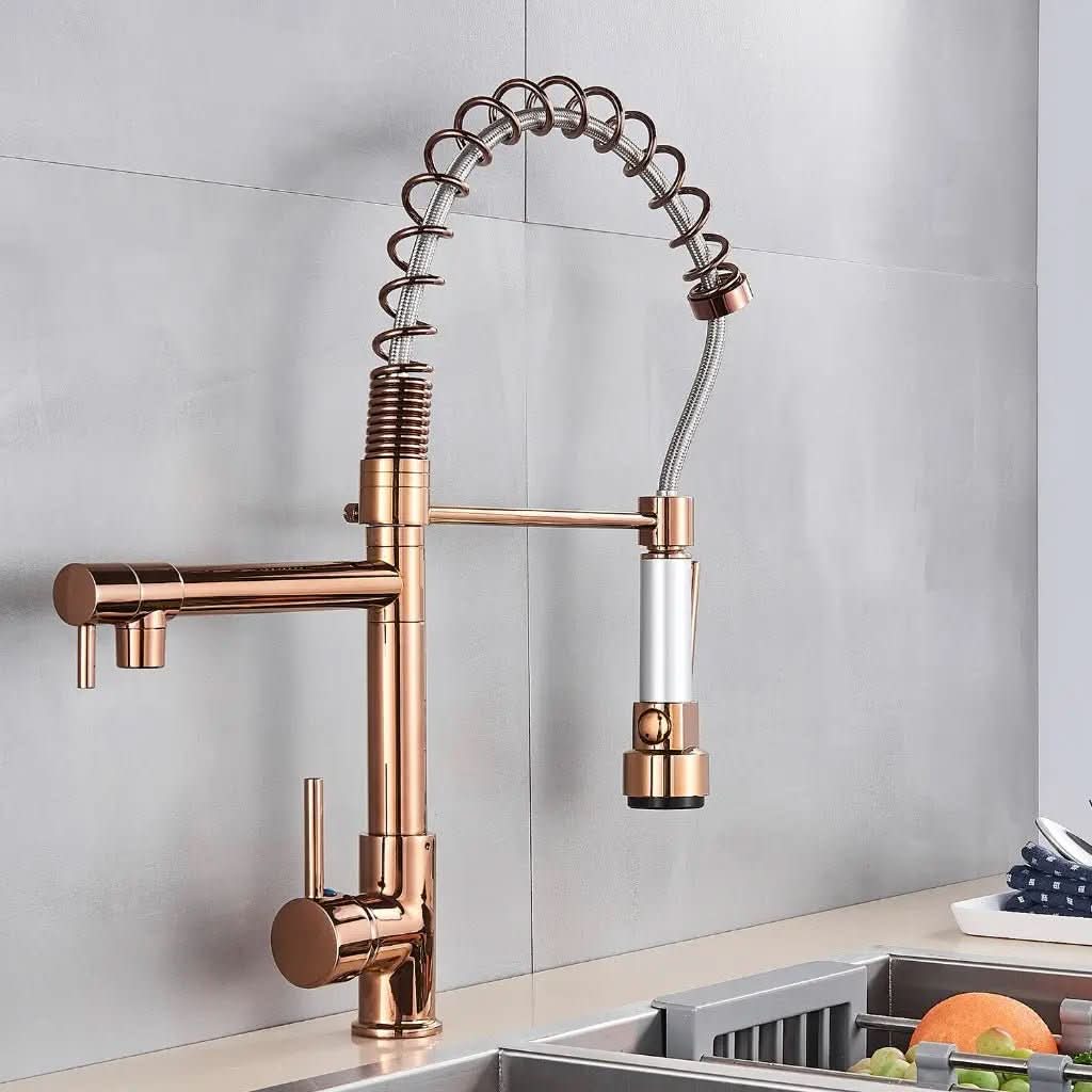 Torneira para Cozinha Gourmet Monocomando com LED Safira - Elegância e Tecnologia para Sua Cozinha - Morada Serena