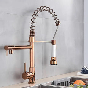 Torneira para Cozinha Gourmet Monocomando com LED Safira - Elegância e Tecnologia para Sua Cozinha - Morada Serena