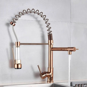 Torneira para Cozinha Gourmet Monocomando com LED Safira - Elegância e Tecnologia para Sua Cozinha - Morada Serena