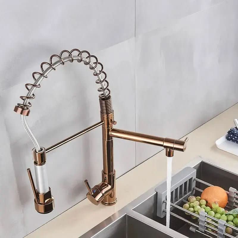 Torneira para Cozinha Gourmet Monocomando com LED Safira - Elegância e Tecnologia para Sua Cozinha - Morada Serena