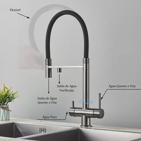 Torneira Gourmet Para Cozinha Modelo Mistral - Morada Serena