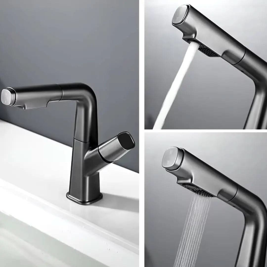 Torneira Gourmet Monocomando Para Banheiro Extensível Angel - Morada Serena