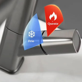 Torneira Gourmet Monocomando Para Banheiro Extensível Angel - Morada Serena