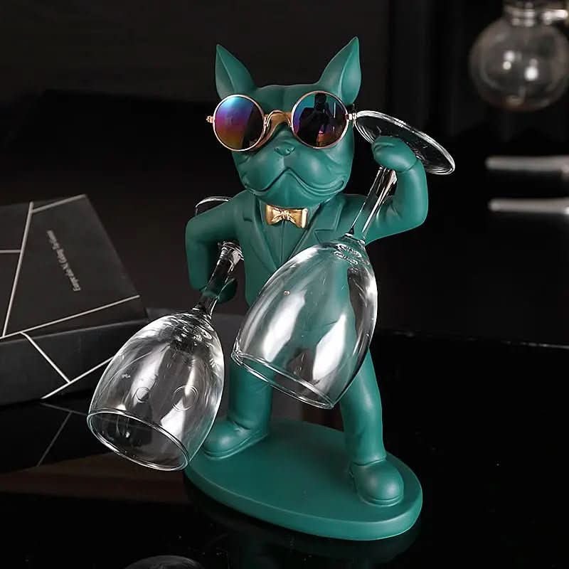 BullDog Mordomo Suporte de Taças - Morada Serena