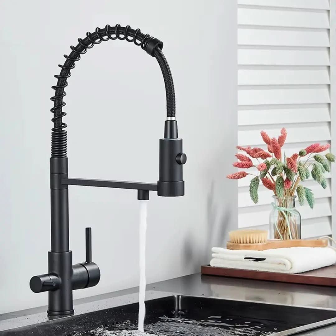 Torneira de Cozinha Gourmet Monocomando Com Filtro – Design, Praticidade e Água Pura - Morada Serena