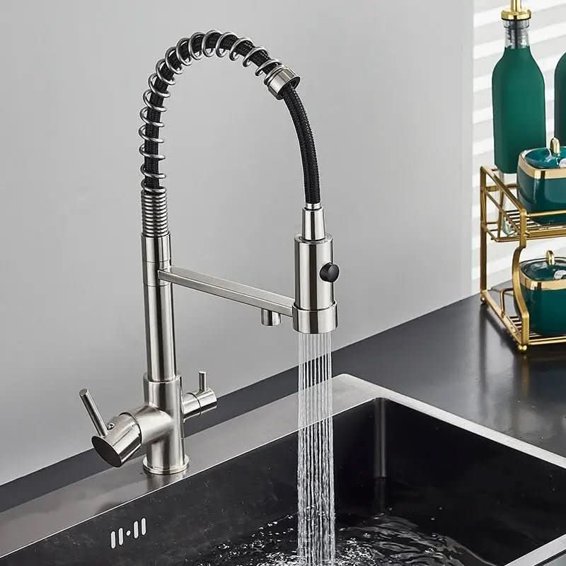 Torneira de Cozinha Gourmet Monocomando Com Filtro – Design, Praticidade e Água Pura - Morada Serena