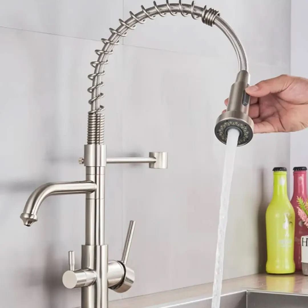 Torneira Para Cozinha Gourmet Monocomando Com Filtro Neptunus - Morada Serena