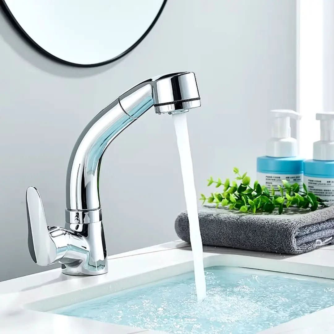 Torneira Para Banheiro Gourmet Extensível Zenith - Morada Serena