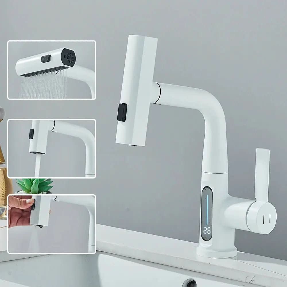 Torneira Para Banheiro Monocomando Digital Cascata - Morada Serena