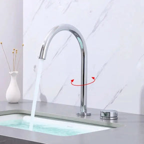 Torneira Para Banheiro Bica Alta Rotação 360 - Morada Serena