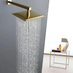 Chuveiro Para Banheiro Dourado Inox - Morada Serena