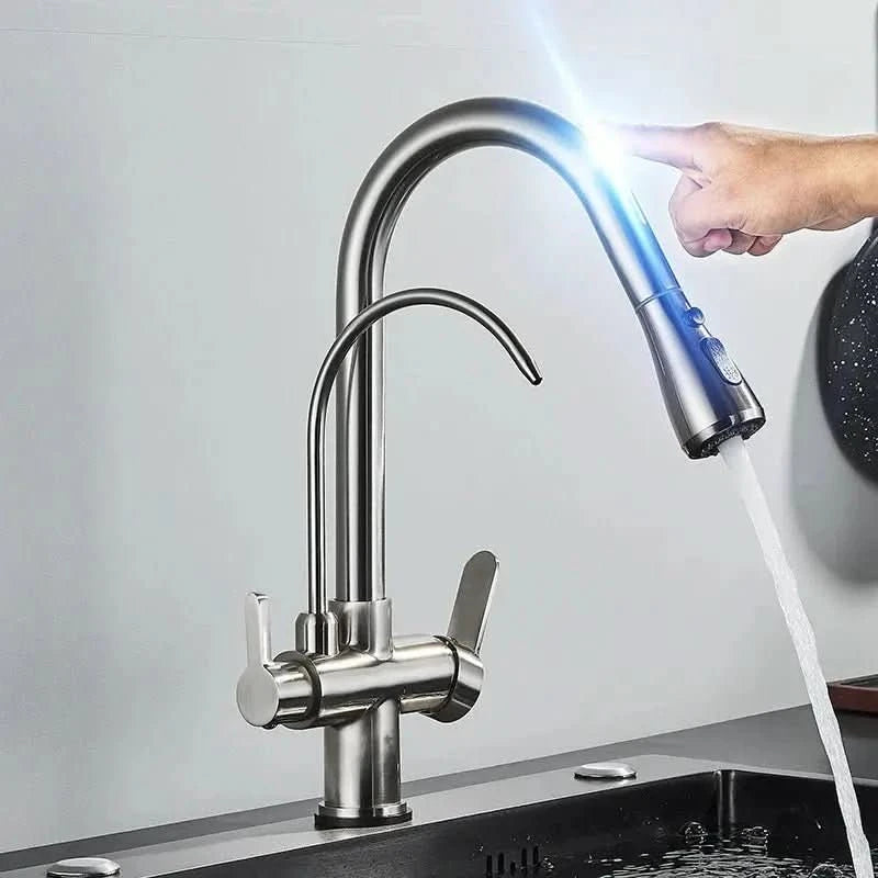 Torneira Touch Monocomando Para Cozinha Gourmet Com Filtro - Morada Serena