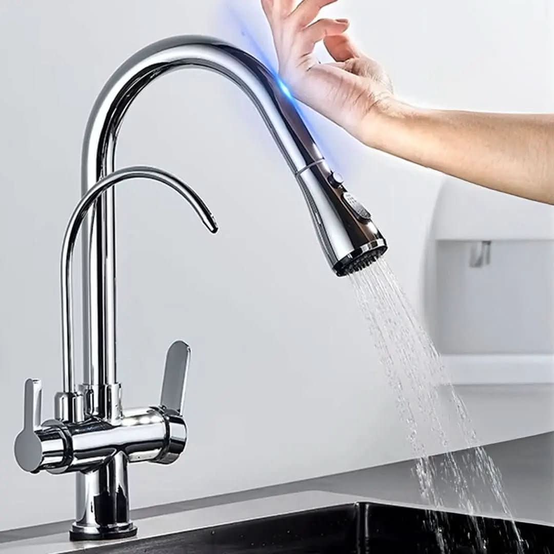 Torneira Touch Monocomando Para Cozinha Gourmet Com Filtro - Morada Serena
