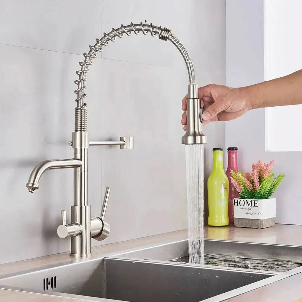 Torneira para Cozinha Gourmet Monocomando com Filtro - Estilo e Funcionalidade para Sua Cozinha - Morada Serena