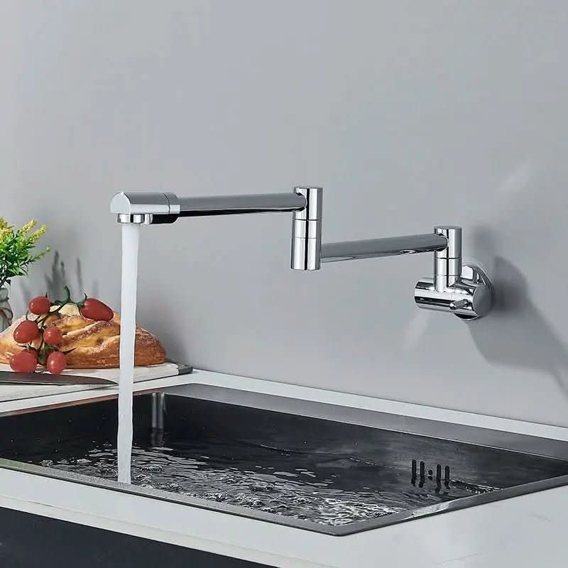 Torneira De Parede Para Cozinha Rotação 360 - Morada Serena