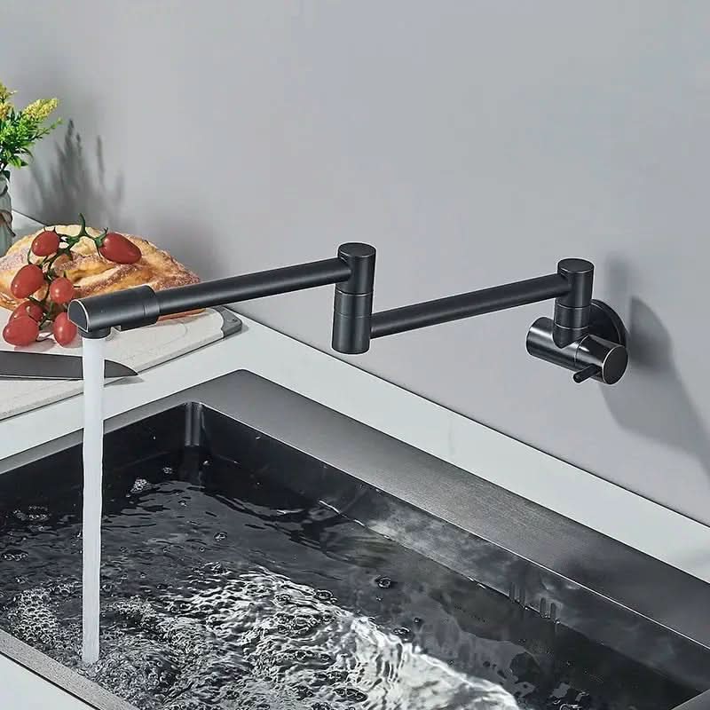 Torneira De Parede Para Cozinha Rotação 360 - Morada Serena