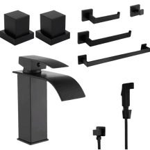 Kit para Banheiro Reforma Completa 5 Peças - Transforme Seu Banheiro com Praticidade - Morada Serena