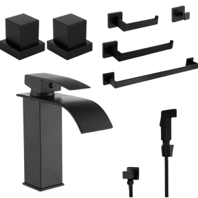 Kit para Banheiro Reforma Completa 5 Peças - Transforme Seu Banheiro com Praticidade - Morada Serena