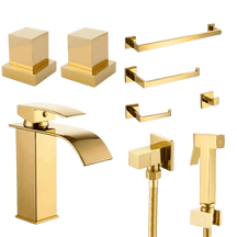 Kit para Banheiro Reforma Completa 5 Peças - Transforme Seu Banheiro com Praticidade - Morada Serena