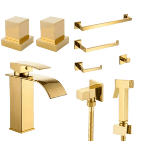 Kit para Banheiro Reforma Completa 5 Peças - Transforme Seu Banheiro com Praticidade - Morada Serena