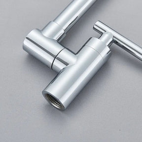 Torneira para Cozinha Gourmet Montada na Parede 360° Flexível Bico Longo - Praticidade e Estilo - Morada Serena