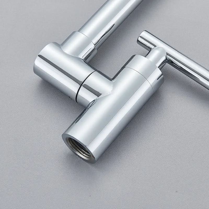 Torneira para Cozinha Gourmet Montada na Parede 360° Flexível Bico Longo - Praticidade e Estilo - Morada Serena