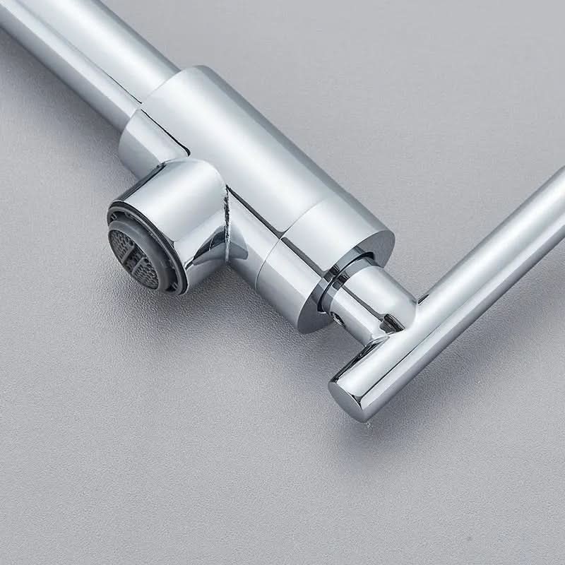 Torneira para Cozinha Gourmet Montada na Parede 360° Flexível Bico Longo - Praticidade e Estilo - Morada Serena