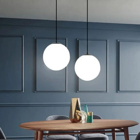 Luminária de Teto Globo Minimalista LED - Ilumine Seu Ambiente com Estilo Moderno - Morada Serena