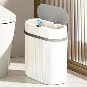 Lixeira para Banheiro, Cozinha e Escritório com Sensor Inteligente - Praticidade e Higiene - Morada Serena