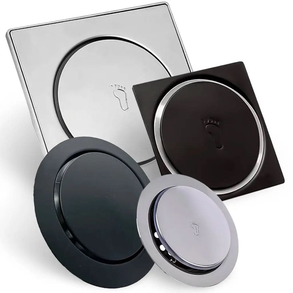 Ralo Click Inteligente Para Banheiro Veda Cheiro - Morada Serena