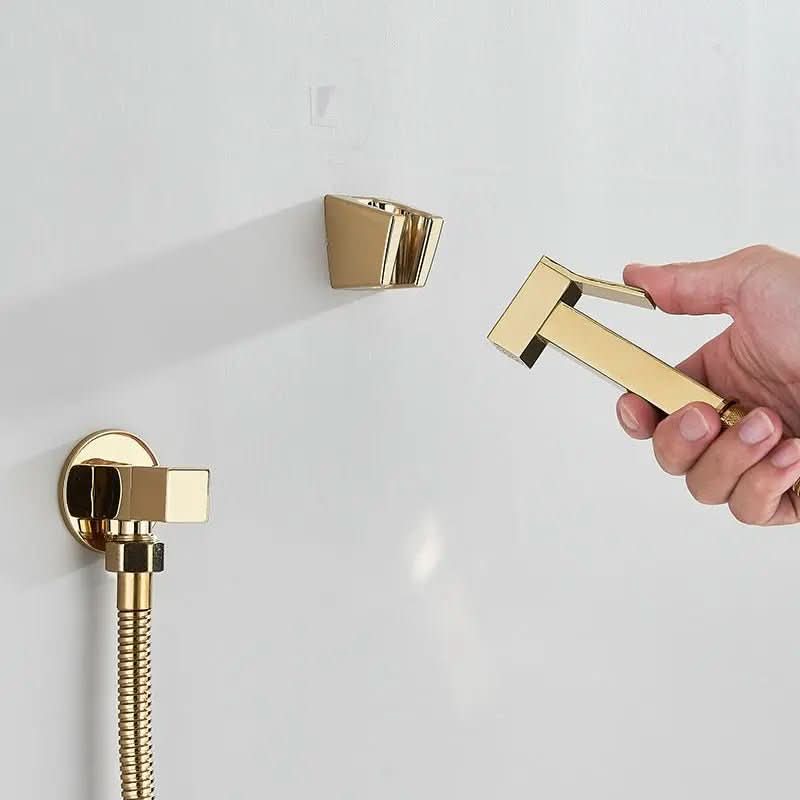 Ducha Higiênica para Banheiro Aço Inoxidável com Pulverizador Bidê 100% Metal - Qualidade e Durabilidade - Morada Serena