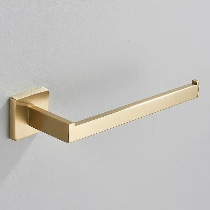 Porta Toalha Rosto Para Banheiro 26cm Quadrado Inox - Morada Serena