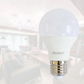 Kit 5 Lâmpadas LED Bulbo Branco Frio Avant - Iluminação Eficiente e Durável - Morada Serena