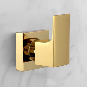 Acabamento Registro Alavanca Quadrado Dourado Brilhante Padrão Deca – Luxo e Alta Qualidade - Morada Serena