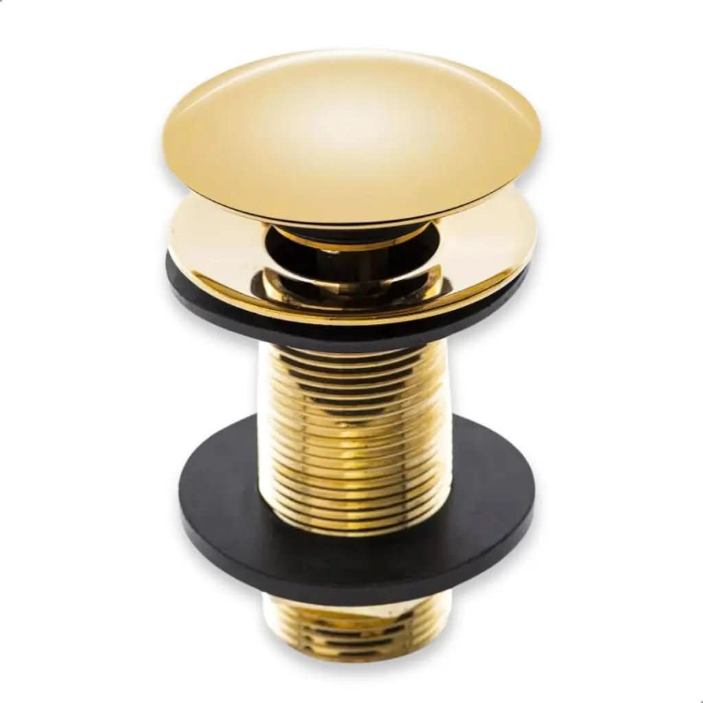 Válvula Click De Inox P/ Cuba Pia de Banheiro Lavatório – Praticidade e Durabilidade - Morada Serena